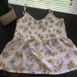 Hollister floral tank